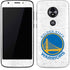 NBA Golden State Warriors Distressed Moto E5 Play Skin